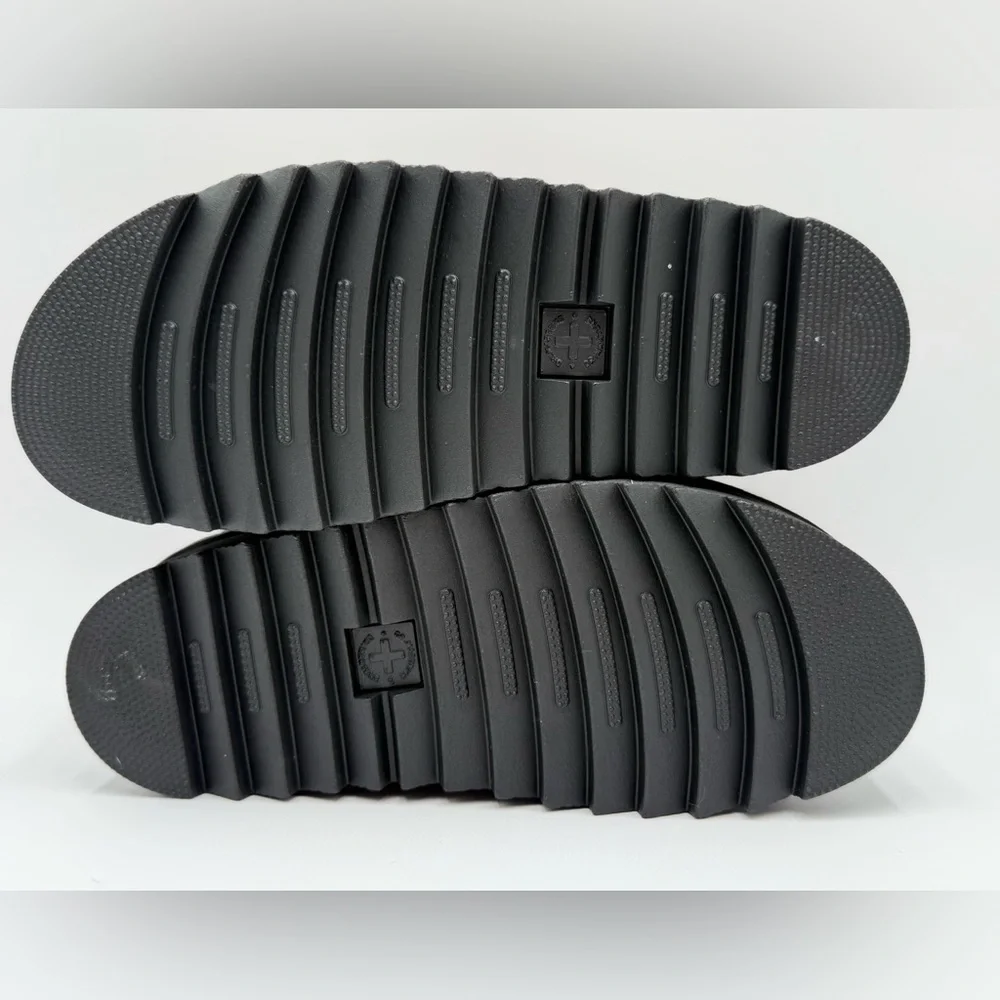 Dr. Martens Pink and Black Platform Sandals - Picture 8 of 9